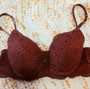 Aerie Marron push-up bra